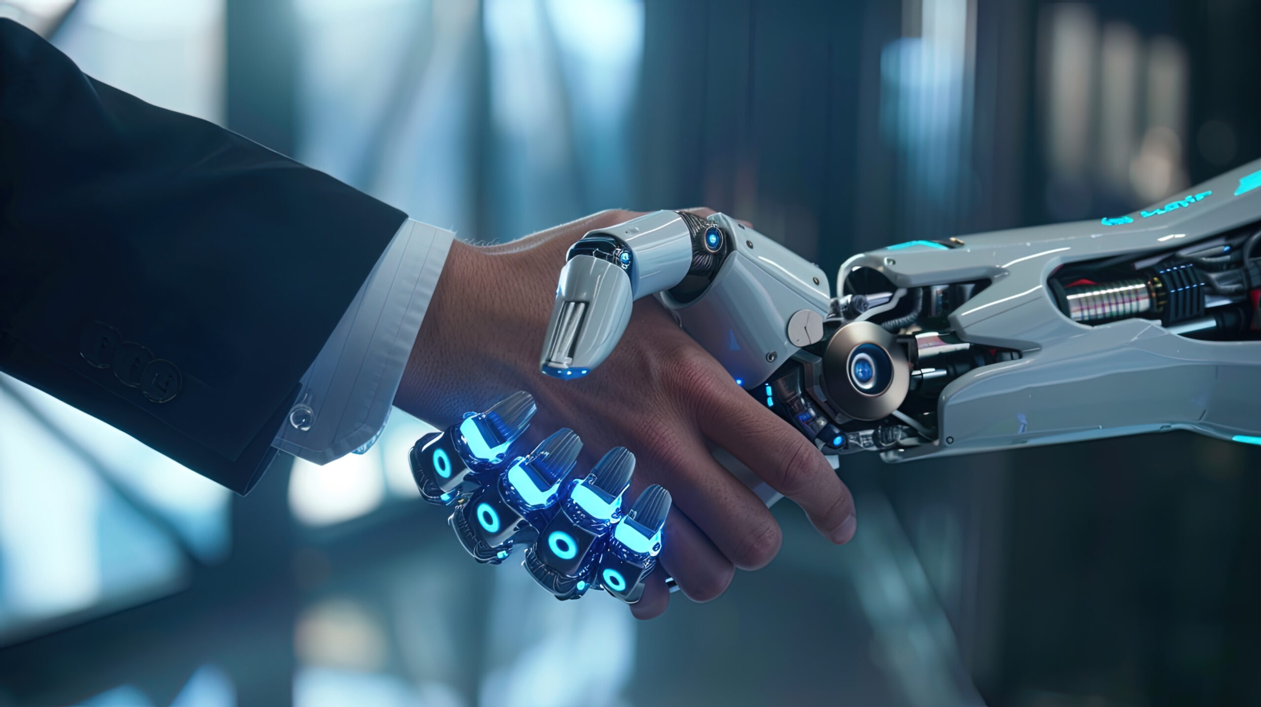 Human Robot Handshake